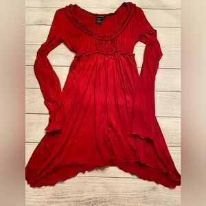 Max Edition Vibrant Red/Wine Top